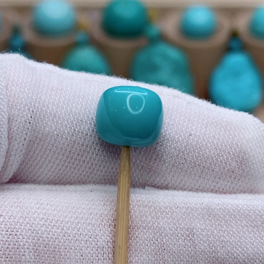 绿松石未镶嵌珠宝奇石9.3mm