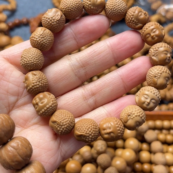 猴头核桃手串微瑕