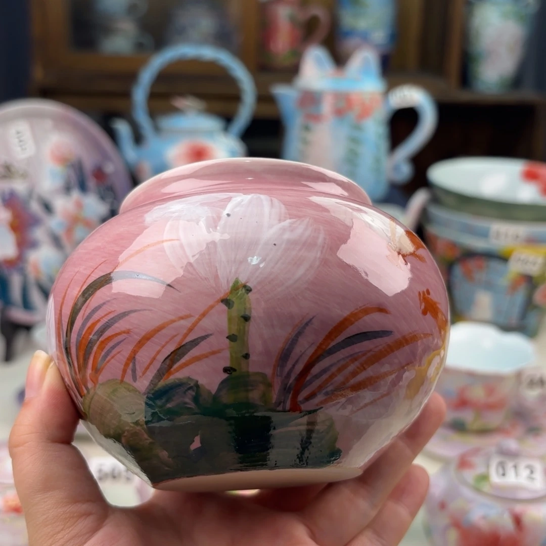 景德镇手绘高温釉下彩陶瓷茶具