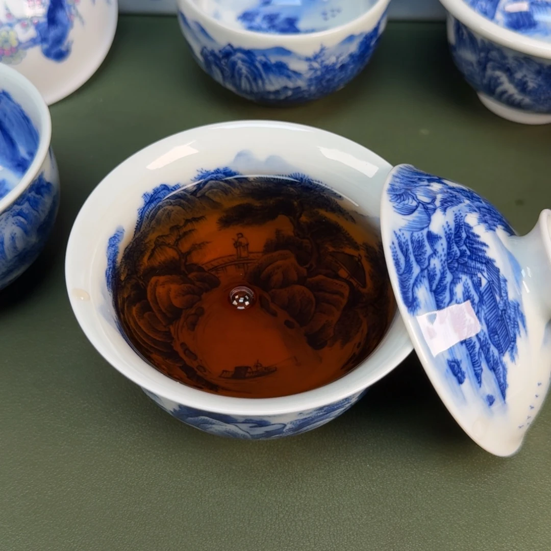 景德镇纯手绘茶具圆圆291