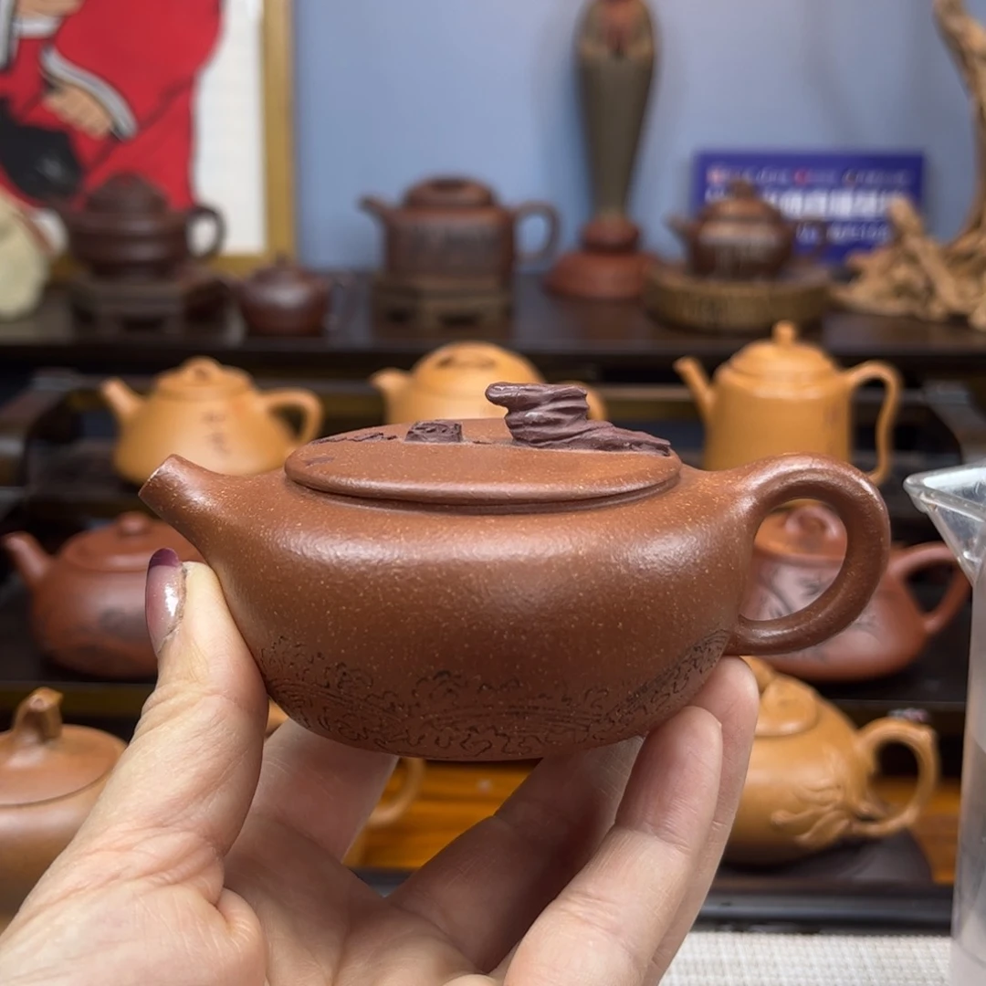 紫砂茶具半手工制作