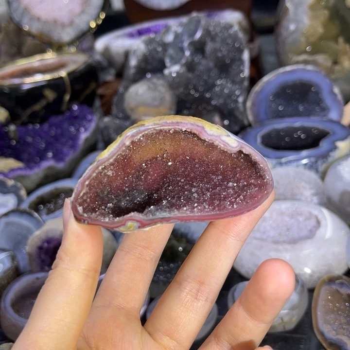 珠宝半成品水晶14K金镶嵌