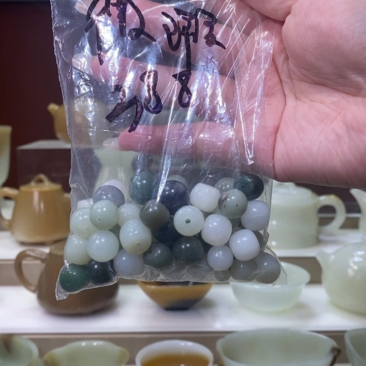 未镶嵌和田玉摆件散珠福利