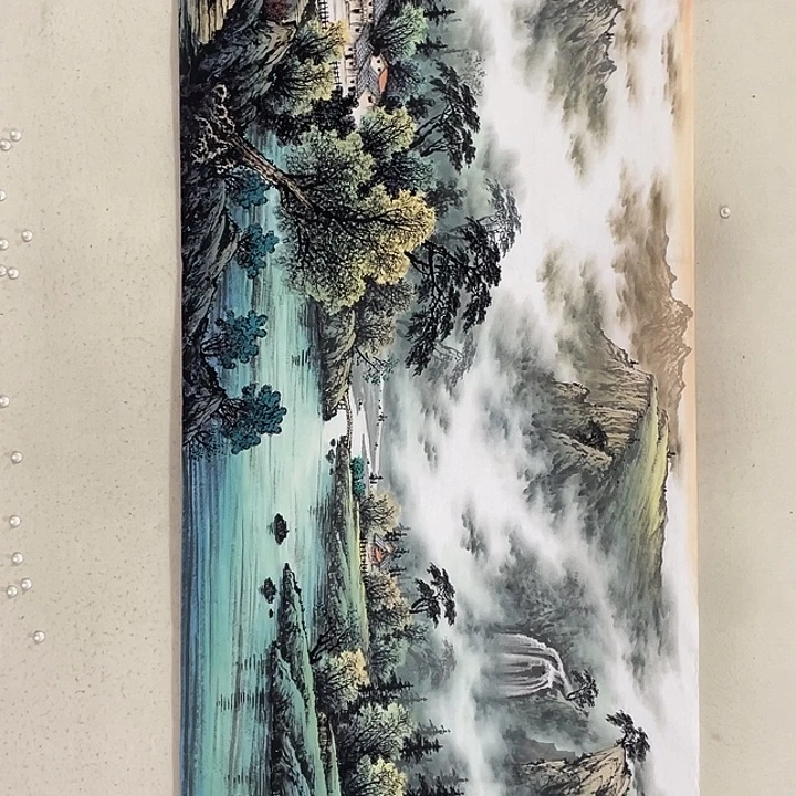 国画国画作品集的故事