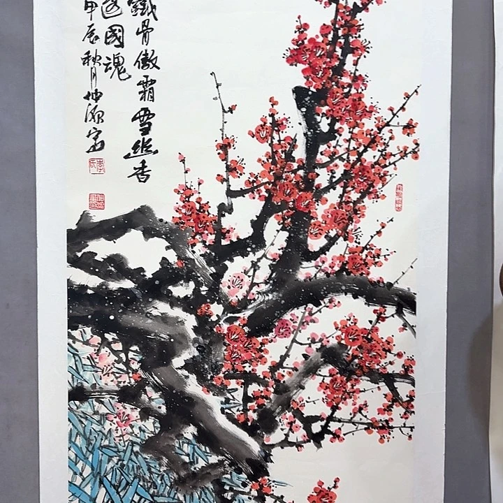 国画亲笔手绘放心去藏