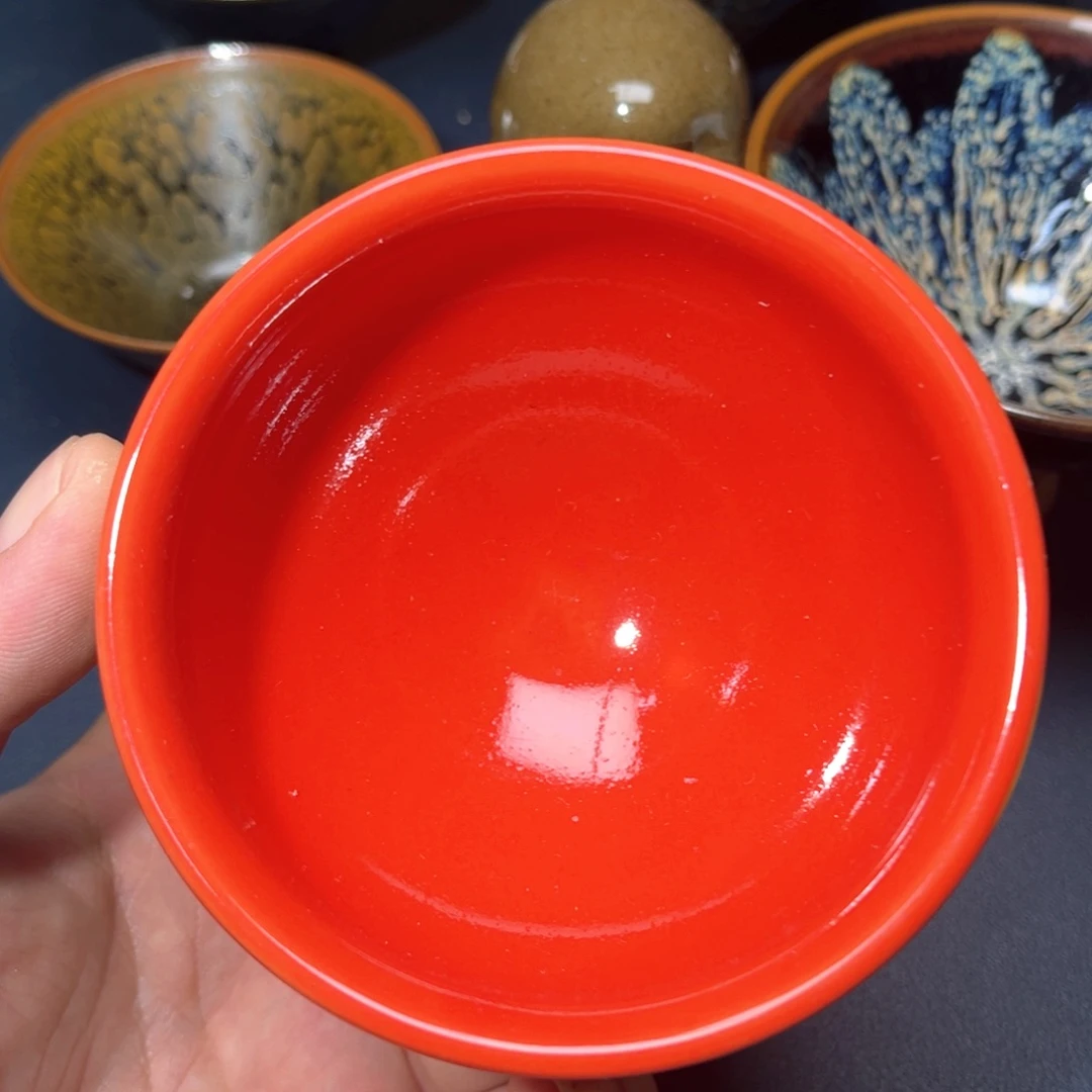 茶盏建盏手握泡茶主人杯