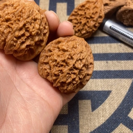 吊坠文玩核桃满天星43