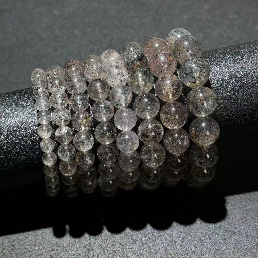 【黑胖珠宝】 天然水晶毒液超七单圈H0582-多样性发其一
