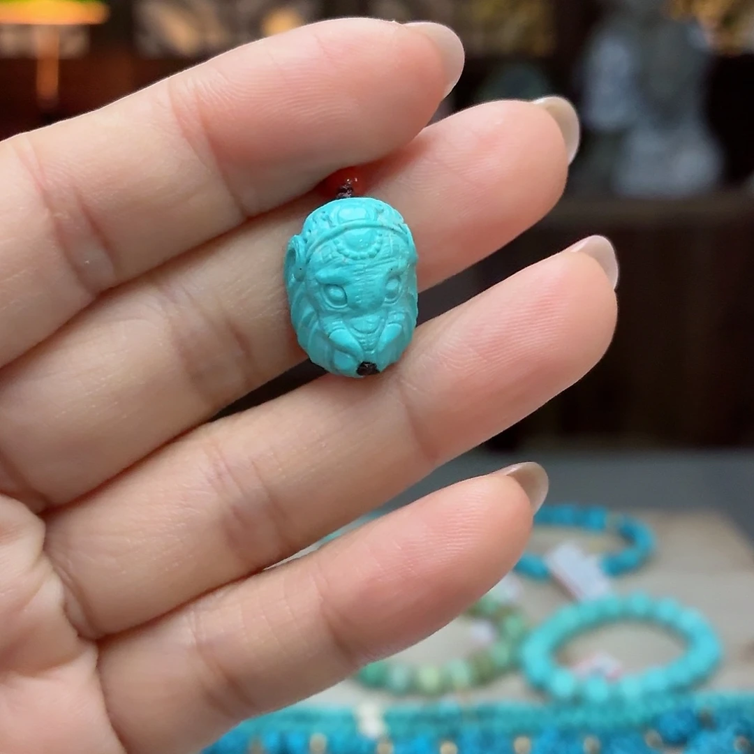 未镶嵌绿松石珠宝奇石