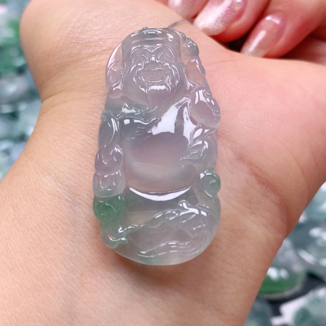 翡翠颈饰未镶嵌天然翡翠