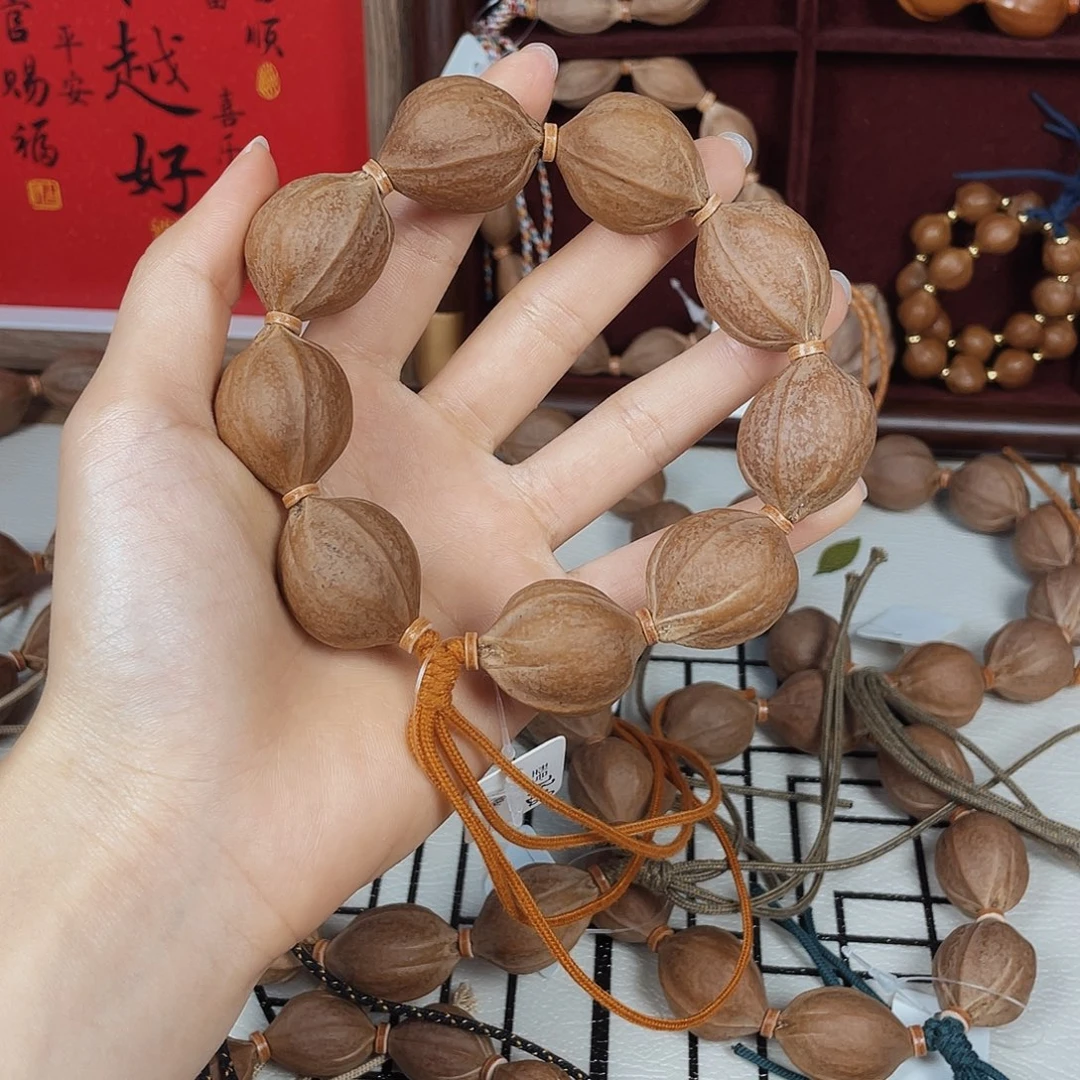 龙***刃橄榄核吊坠梅林铁核23.28