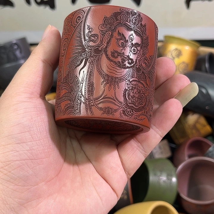 茶杯紫砂全手工紫砂主人杯