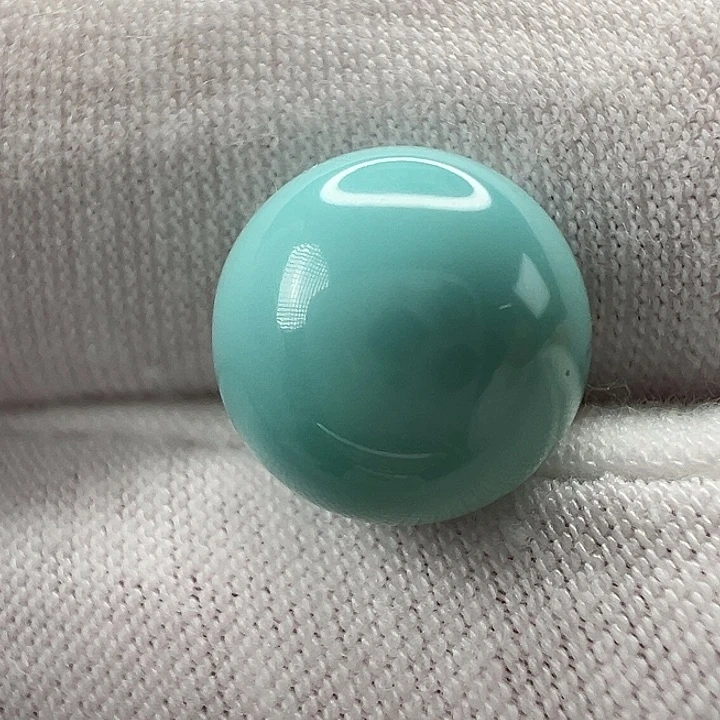绿松石未镶嵌圆珠10.8