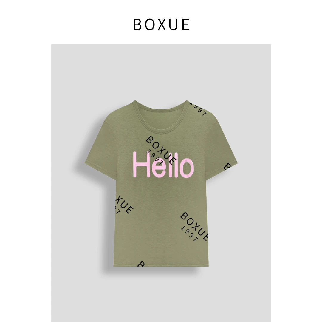 BOXUE 2024休闲百搭福利款 T恤#250103A28
