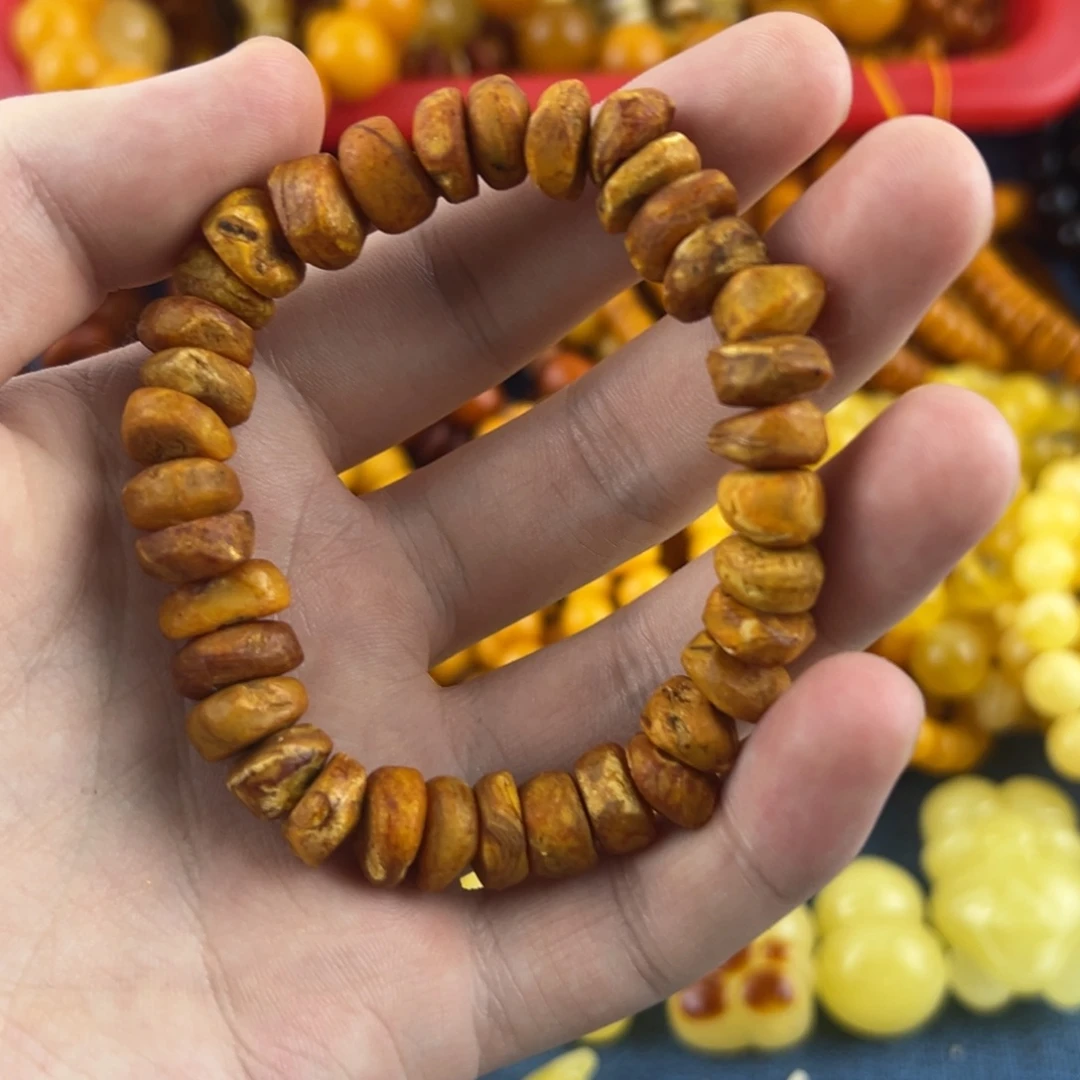 琥珀未镶嵌珠宝奇石