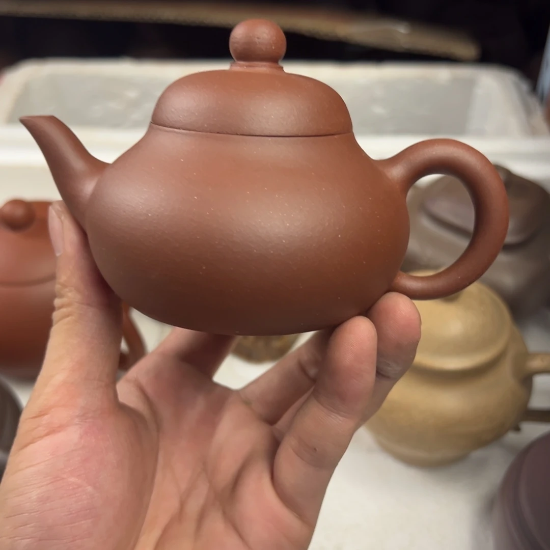 紫砂茶壶宜兴原矿紫砂壶180毫升容量