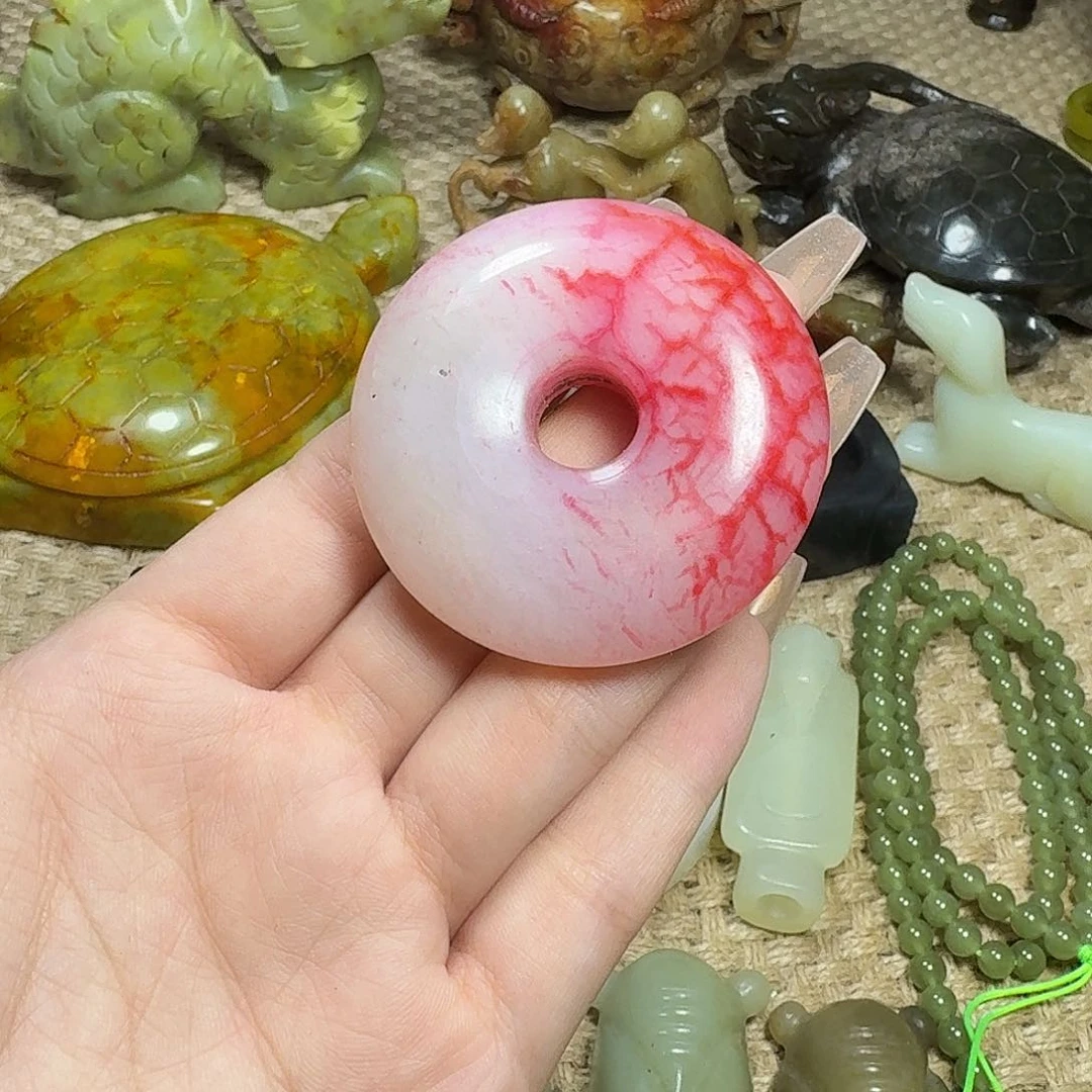 白玉菩提吊坠挂件