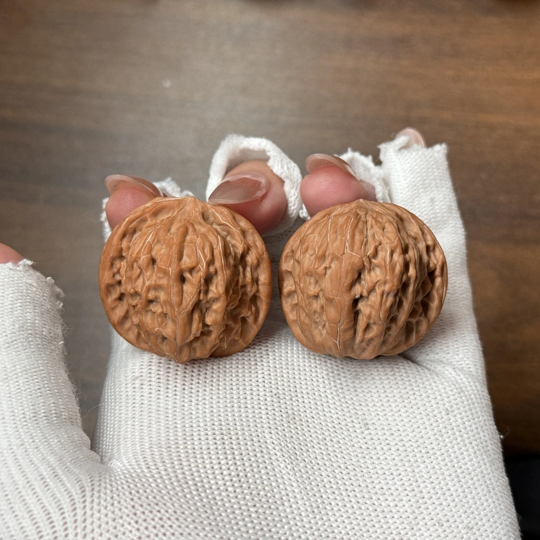 磨盘 35尺全品文玩核桃把件（一物一图实拍）3030