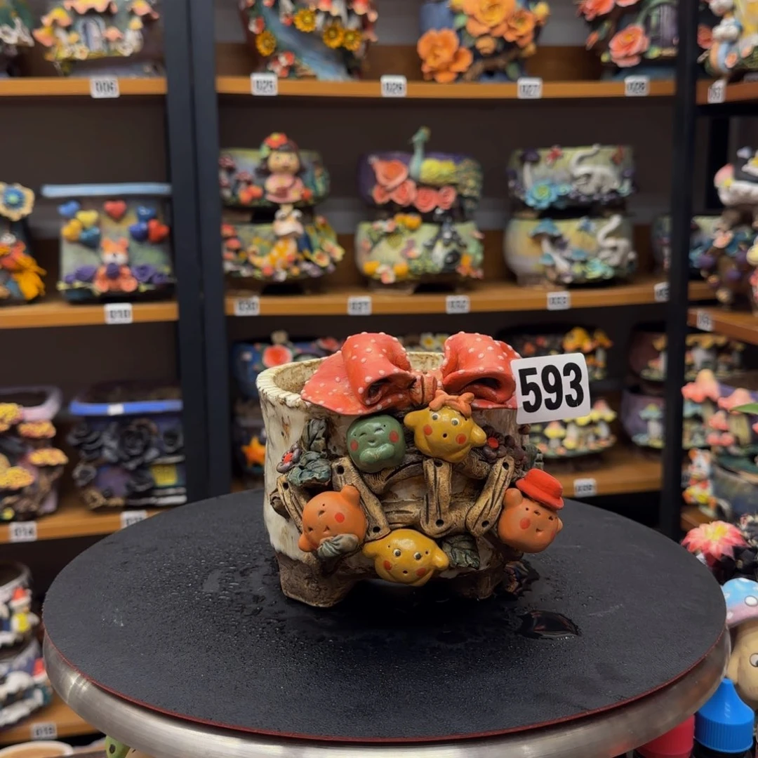 【闪购商品】粗陶手捏
