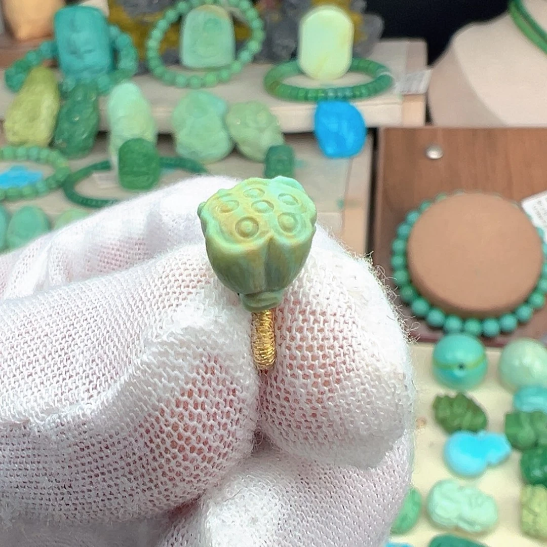 绿松石未镶嵌主播夏