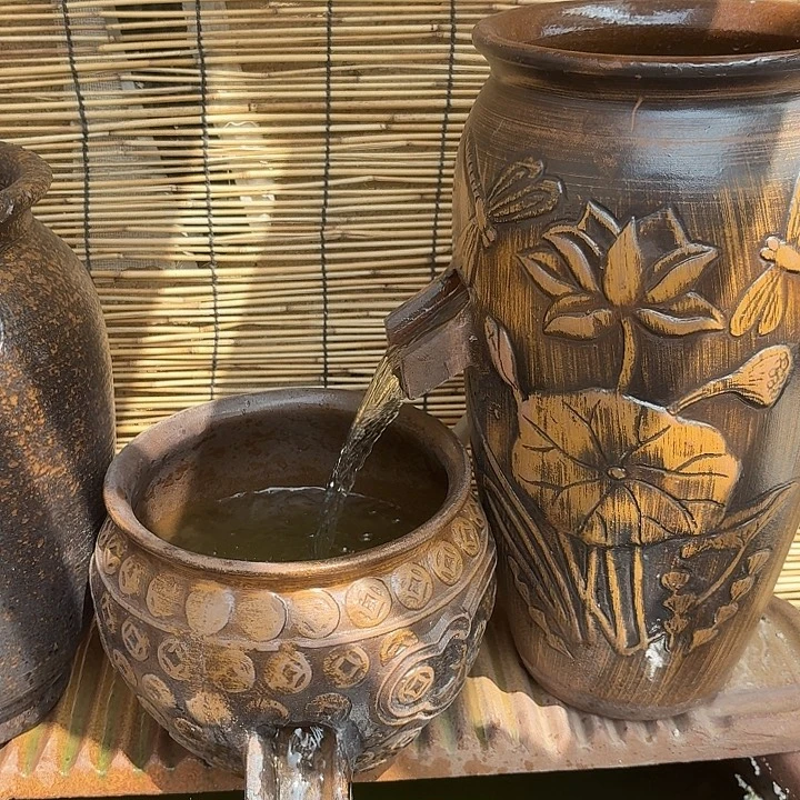 粗陶口径19/39，20/16进水口2.5厘米