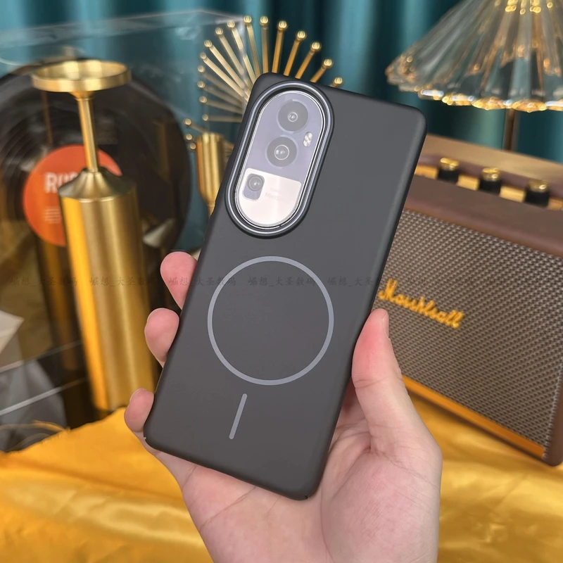 【超薄裸感+肤感磁吸】适用于OPPO Reno10手机壳高端防摔防指纹