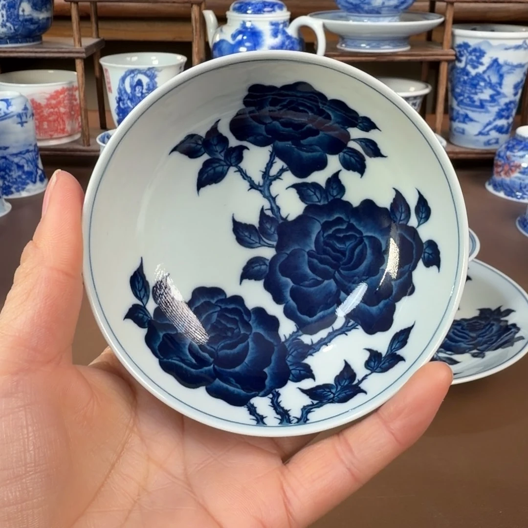 景德镇陶瓷手工手绘