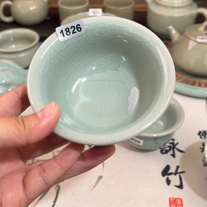 猫***—瓷杯子1826手工大