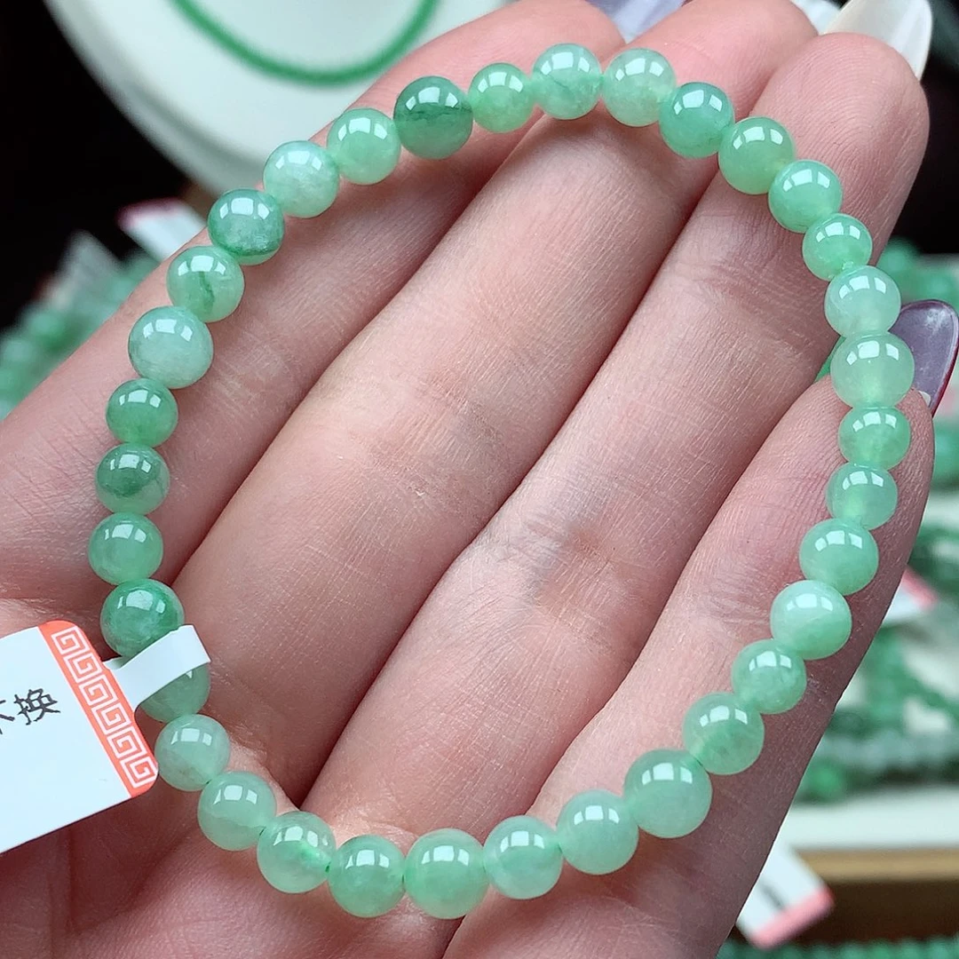 翡翠未镶嵌毛衣链