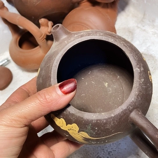 手工制作宜兴紫砂壶