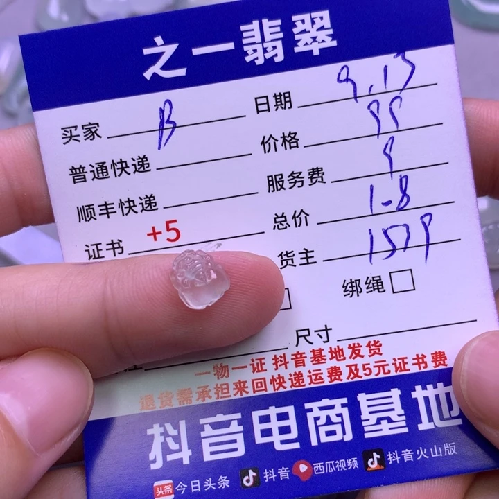 颈饰未镶嵌翡翠B***~
