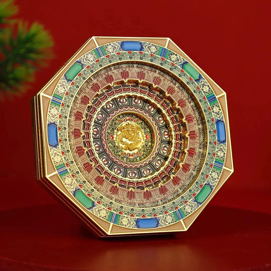 故宫千秋亭藻井冰箱贴金属磁吸北京故宫文创旅游纪念品实用中国风