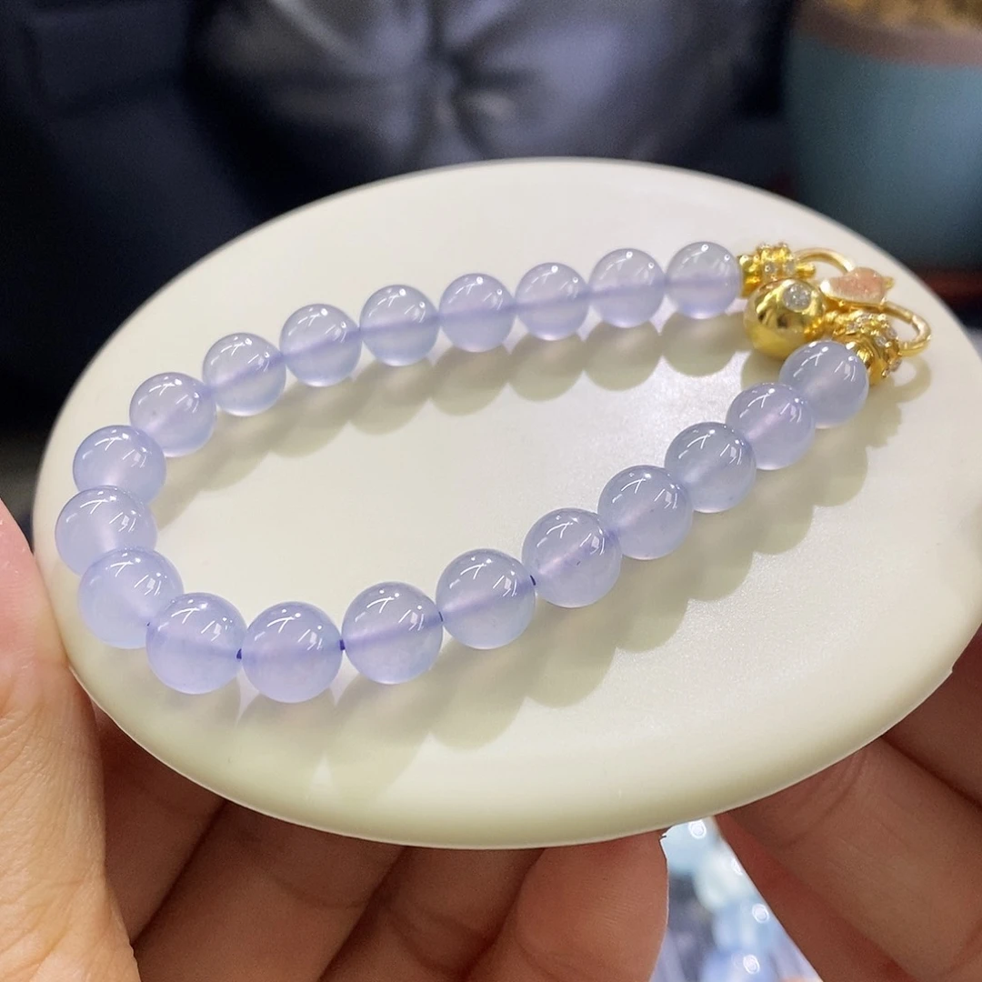 未镶嵌挂件翡翠手串