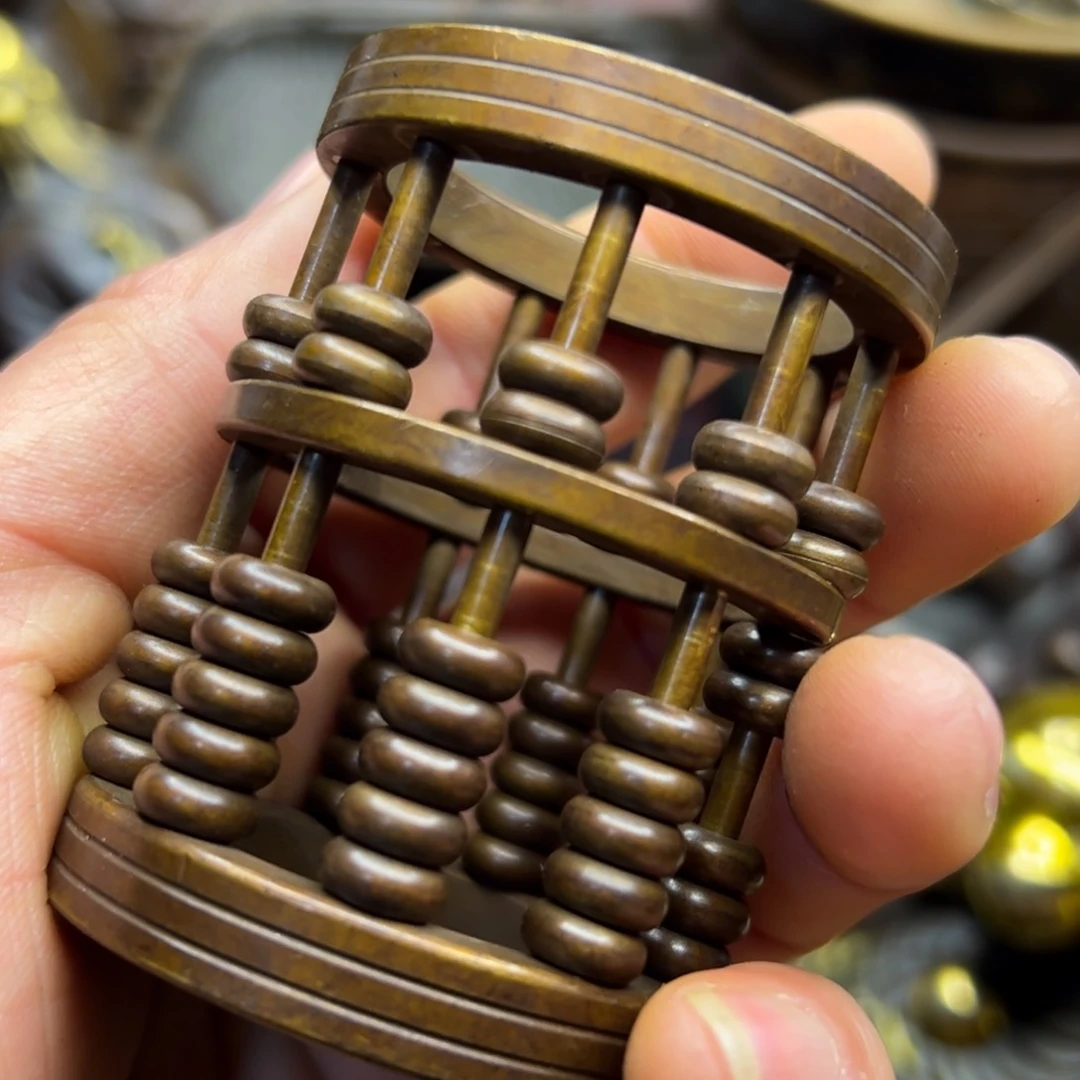 铜摆件欢迎欢迎你