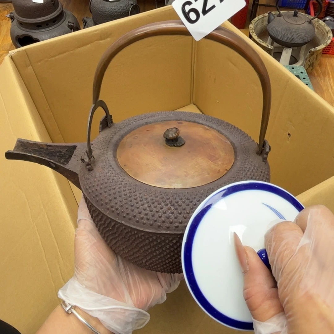 瓷片摆件工艺品摆件666
