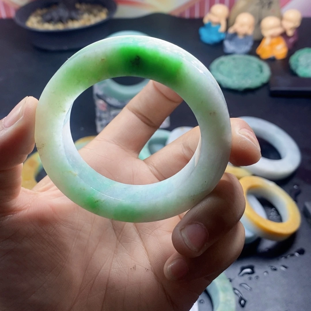 定制翡翠翡翠手镯未镶嵌