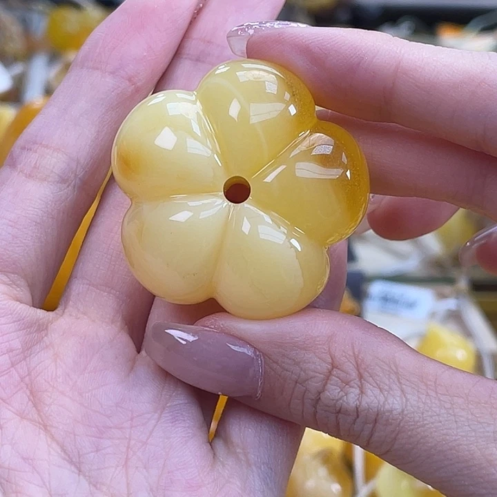 琥珀未镶嵌珠宝奇石琥珀蜜蜡J