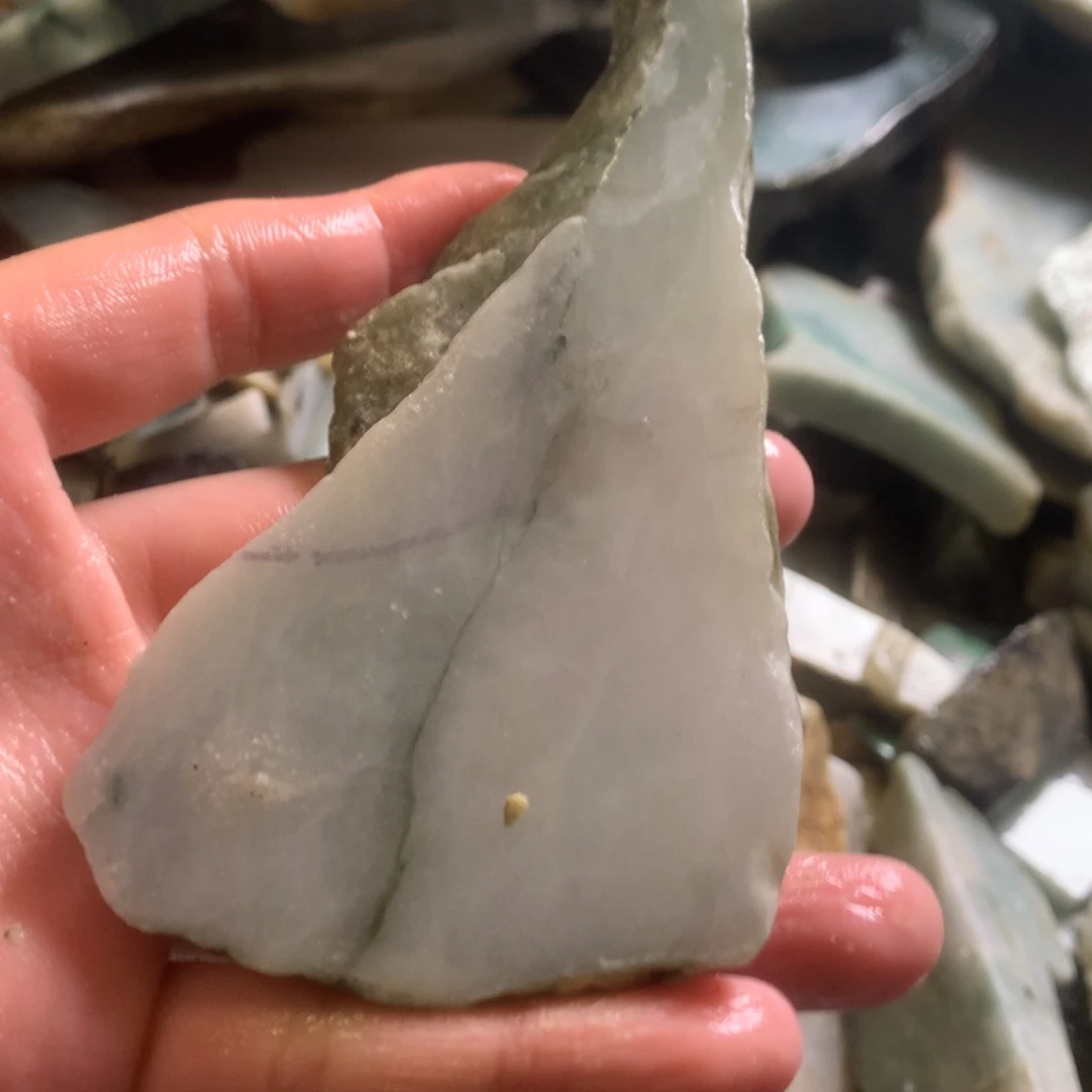 翡翠颈饰未镶嵌缅甸翡翠