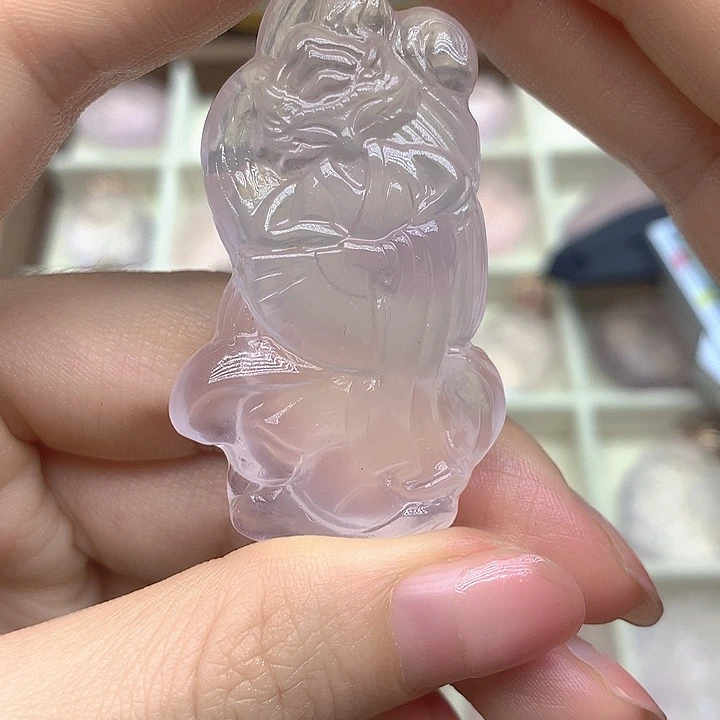 水晶未镶嵌吊坠(不含链)