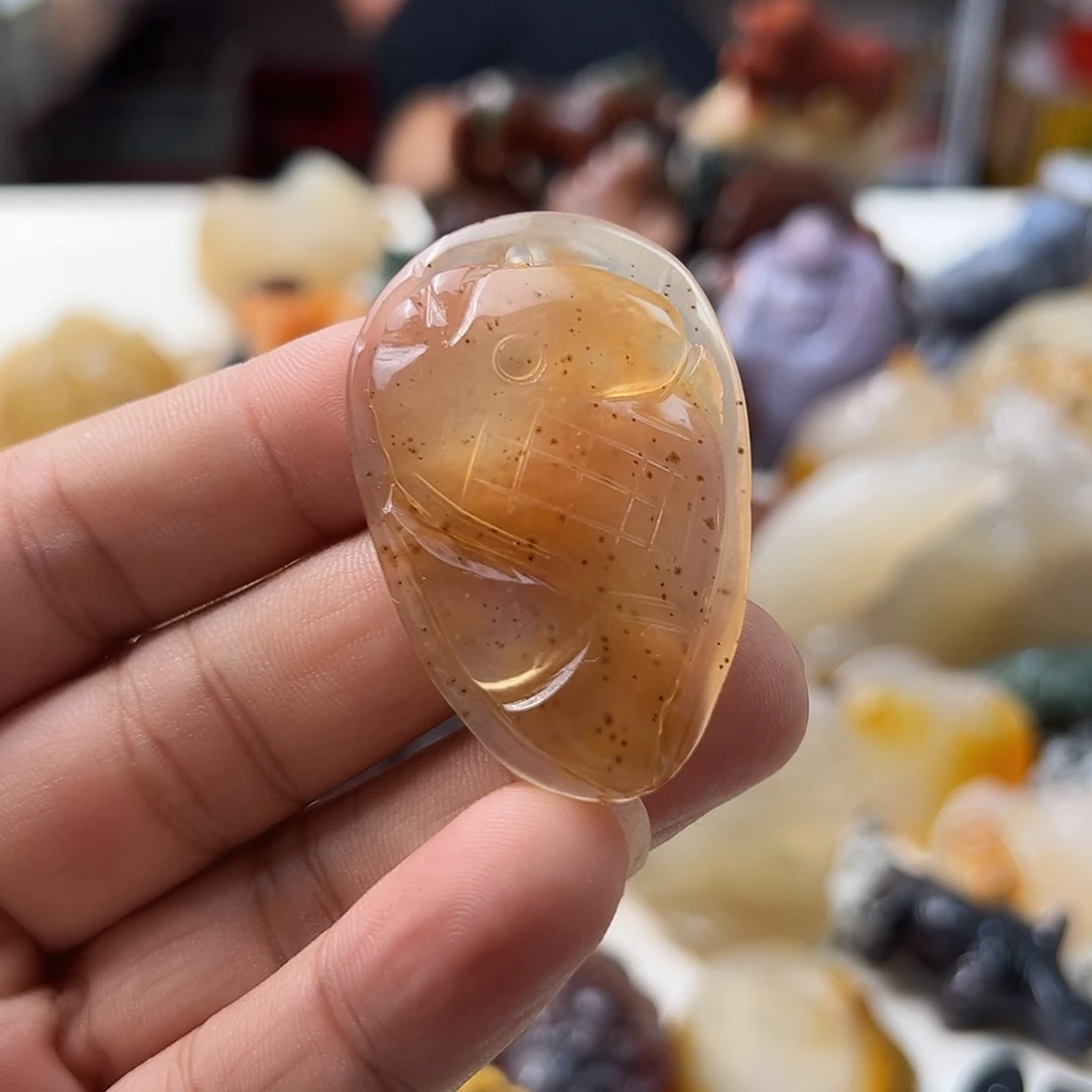 玛瑙/玉髓未镶嵌颈饰