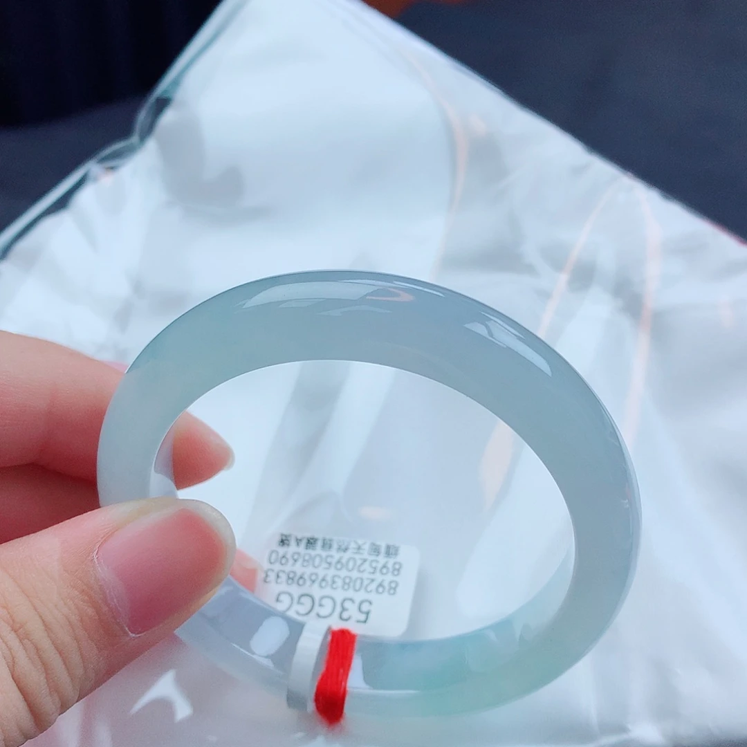翡翠手镯未镶嵌天然缅甸翡翠A货手镯