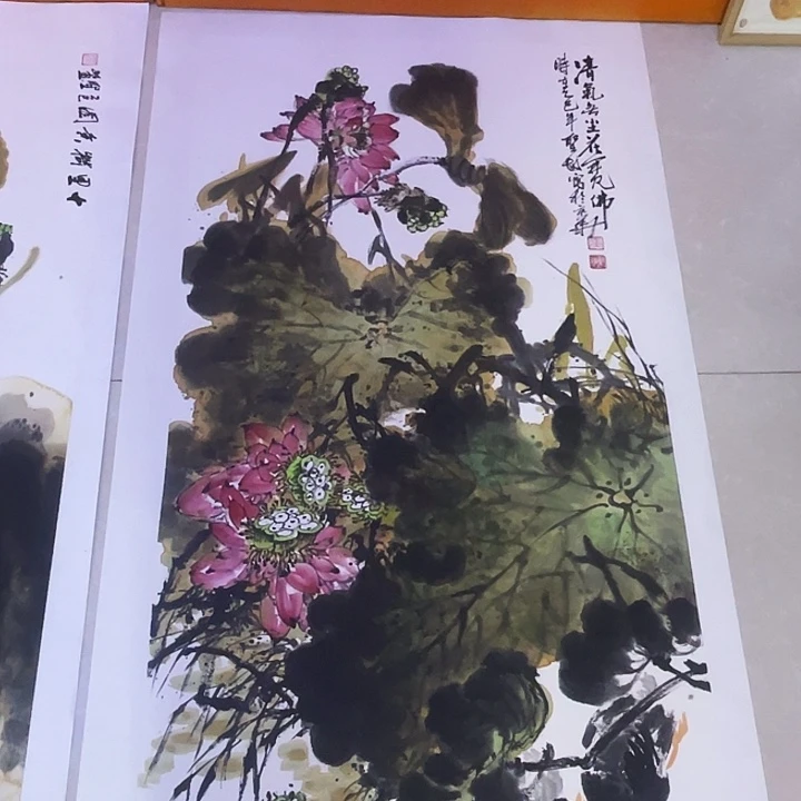 国画张圣敏先生纯手绘作品