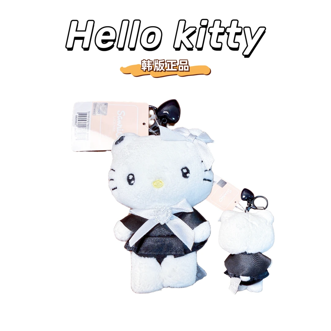 【韩版正品】三丽鸥HelloKitty猫复古包书包挂件挂件少女心礼物毛绒