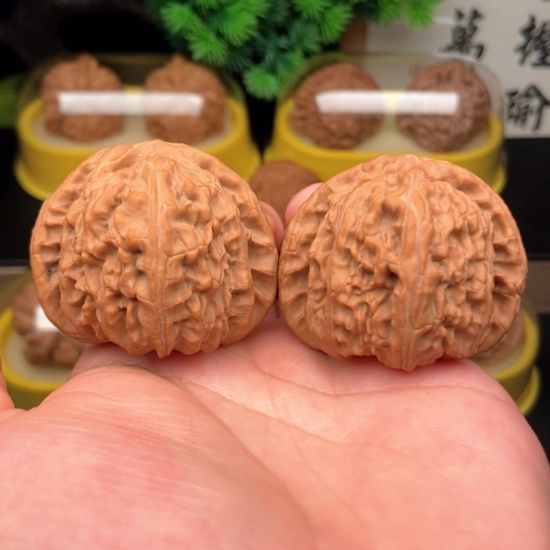 吊坠文玩核桃45白狮子
