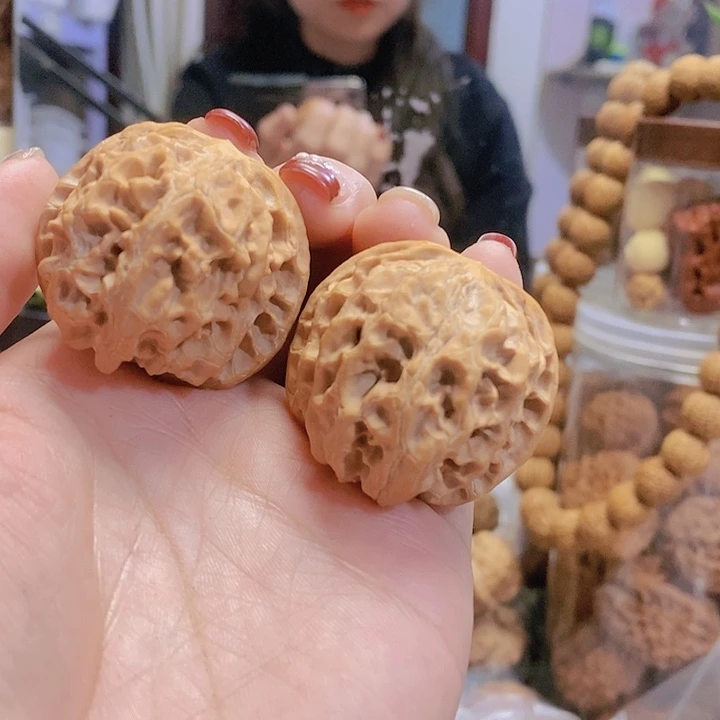 【闪购商品】文玩核桃把件39苹果