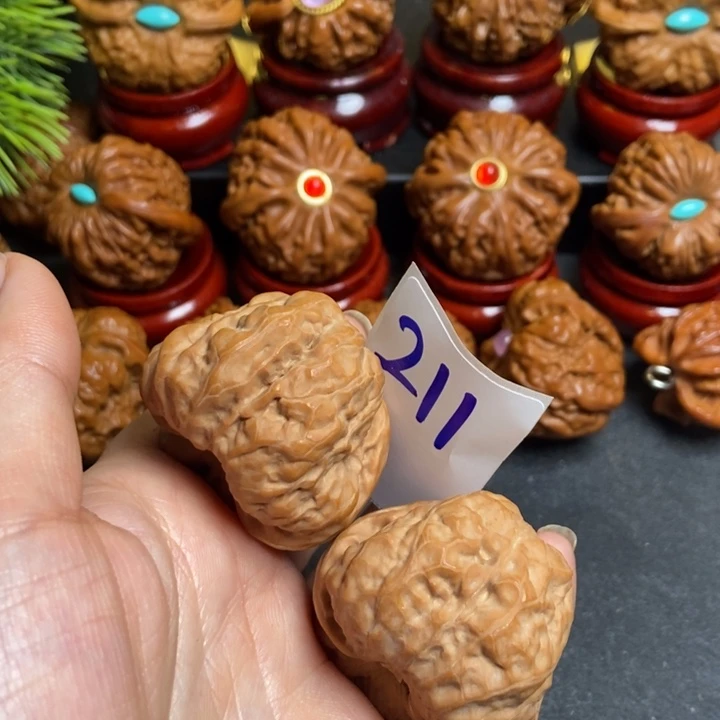 文玩核桃把件40蛤蟆叫211