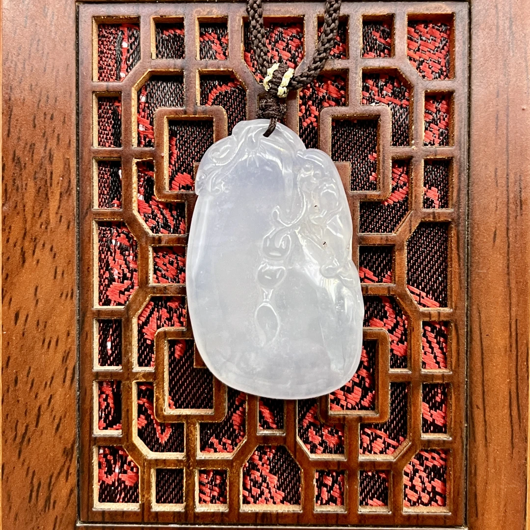 翡翠挂件 寿比南山