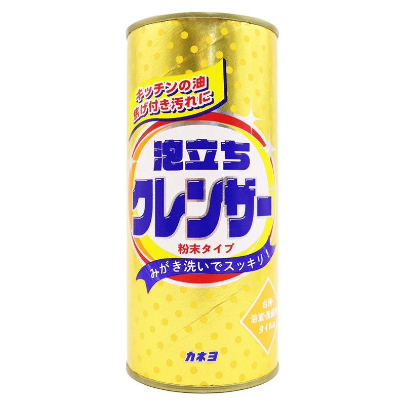 日本家耐优强力多用途去污粉清洁剂400g多功能清洗油烟机去油家用