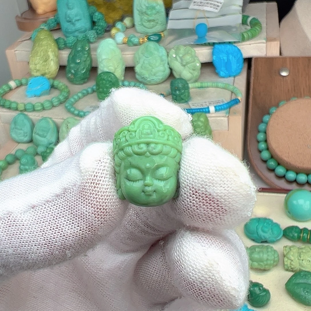 绿松石未镶嵌主播夏