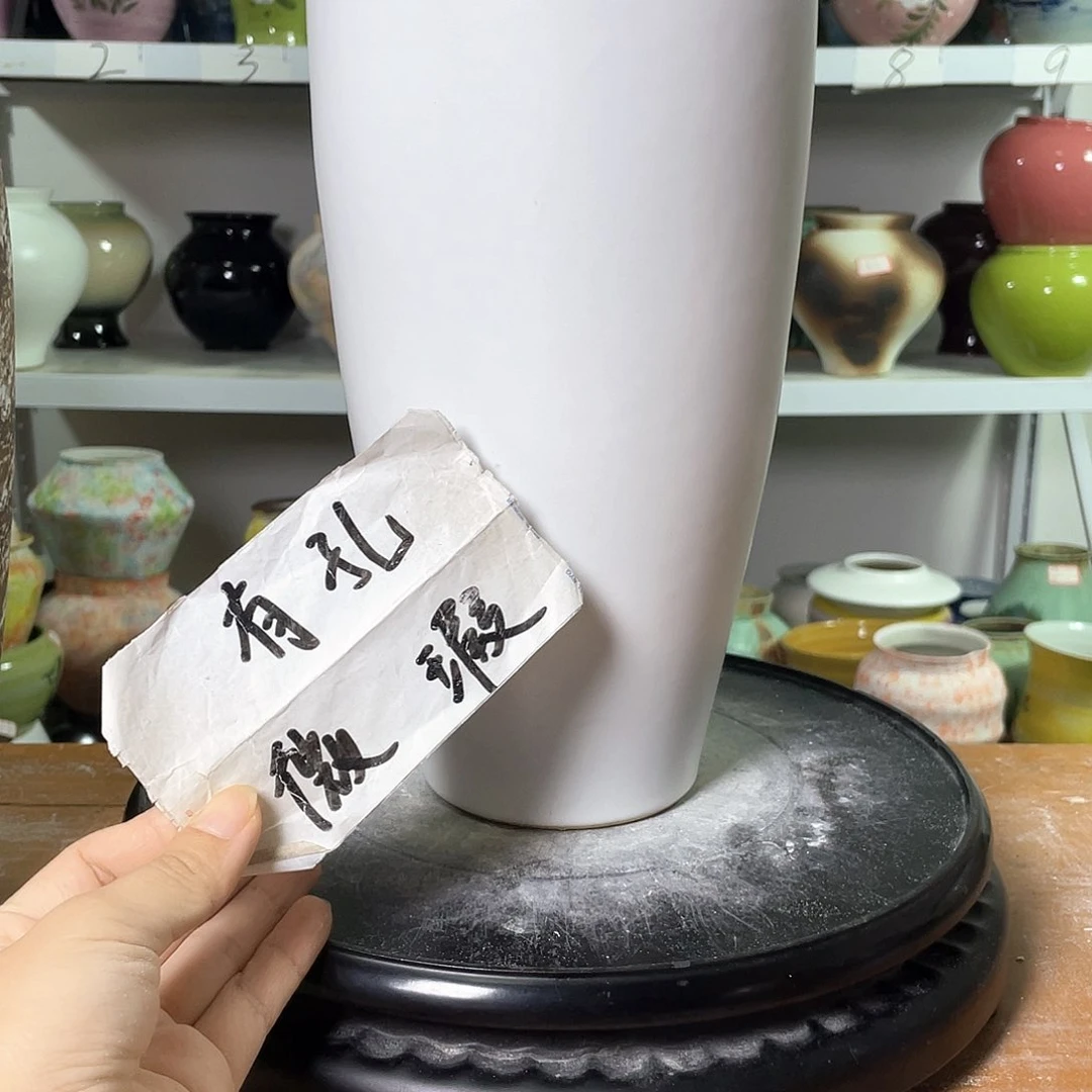 景德镇陶瓷花盆微瑕
